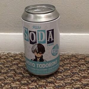 Funko Soda Shoto Todoroki can metallic chase